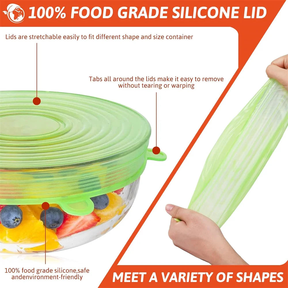 Food Grade Silicone Preservation Cover