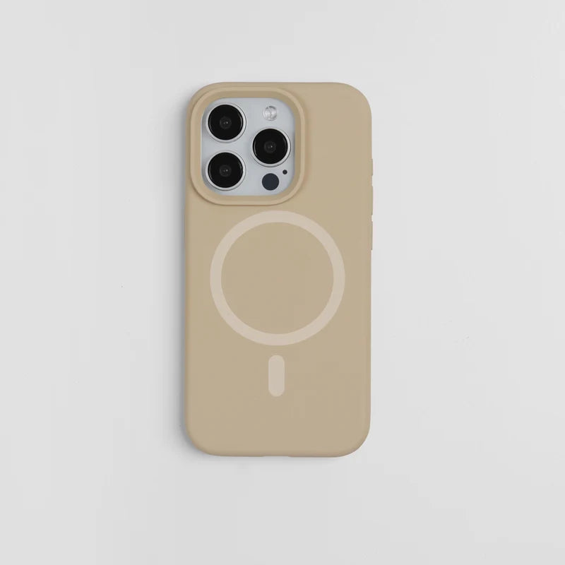 Magnetic Solid Color Liquid Silicone for MagSafe