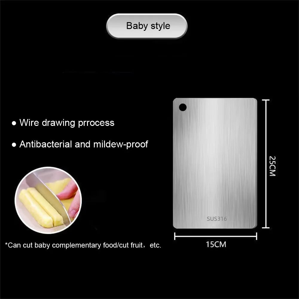316 Stainless Steel Panel and Chopping Board