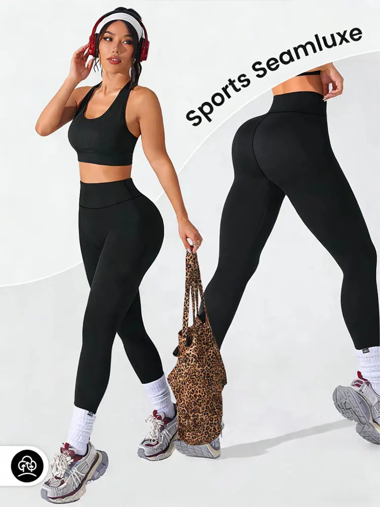 Sexy High Waisted Leggings For Womens Black Tummy