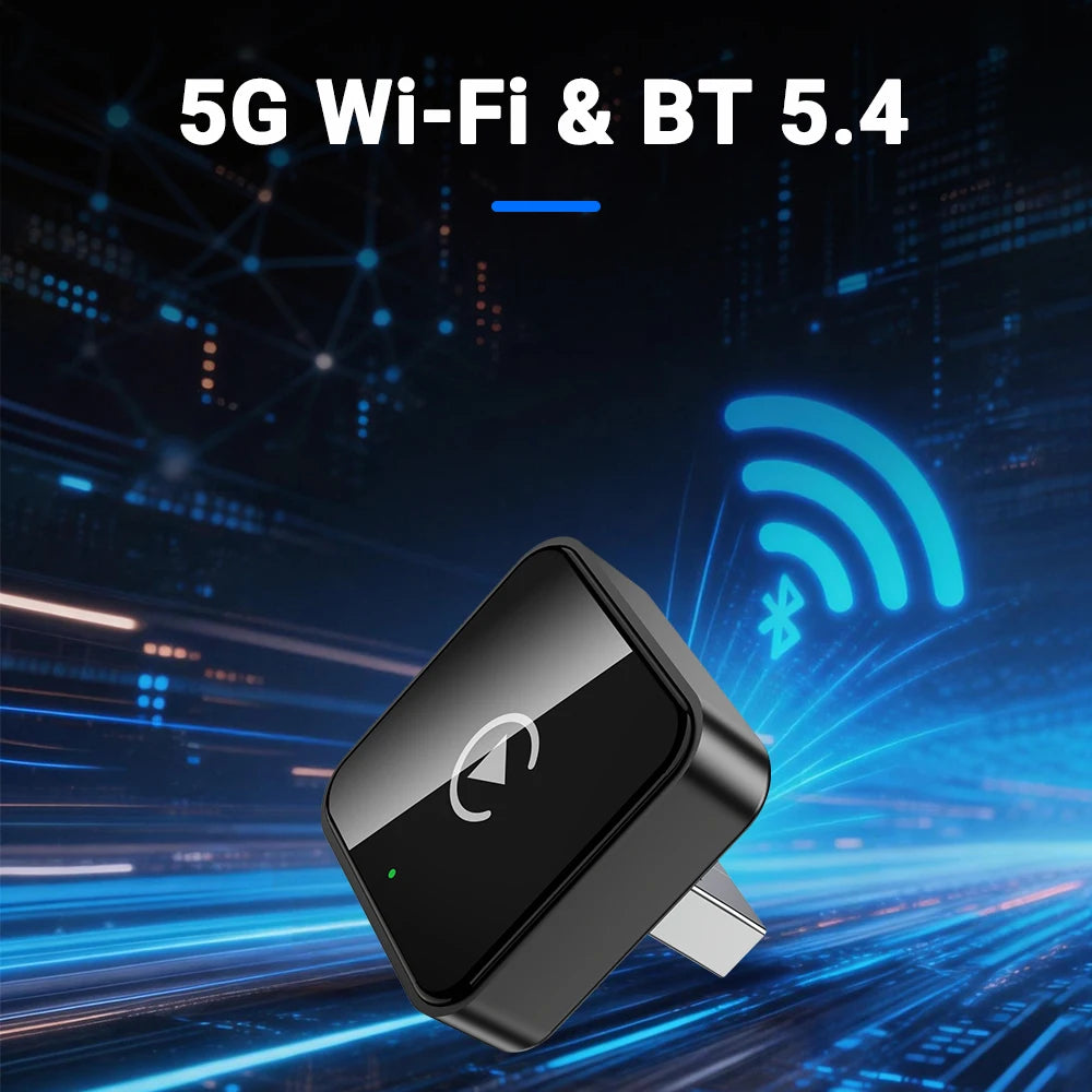 New 2in1 Wired to Wireless CarPlay Adapter