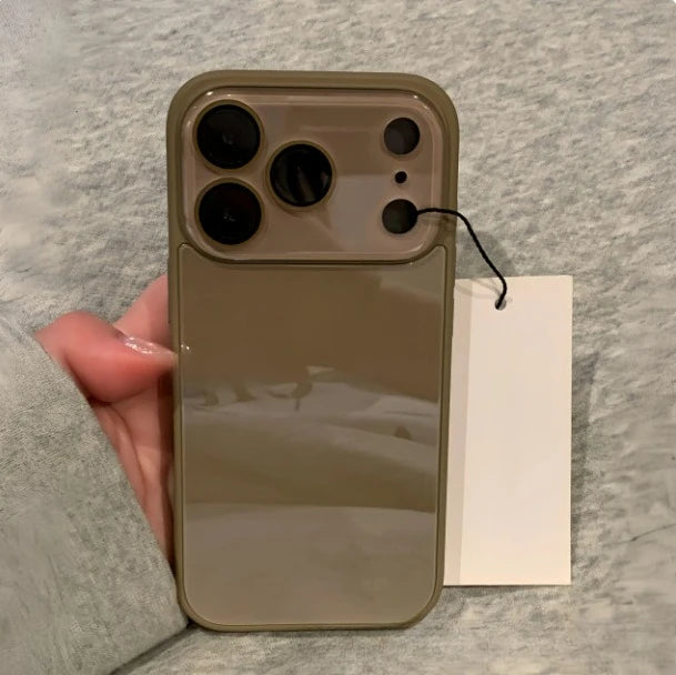 Luxury Candy Color Tempered Glass Camera