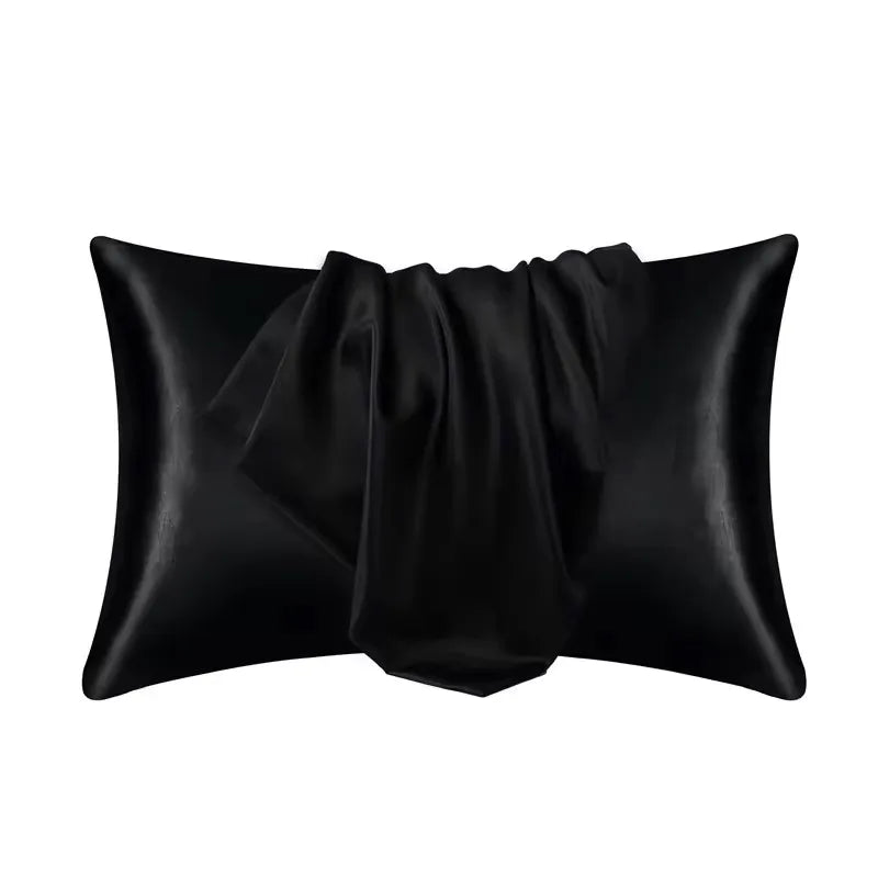 Pillowcase Silk Pillow Cover Silky Satin Hair
