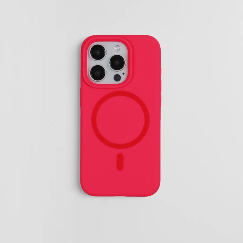 Magnetic Solid Color Liquid Silicone for MagSafe