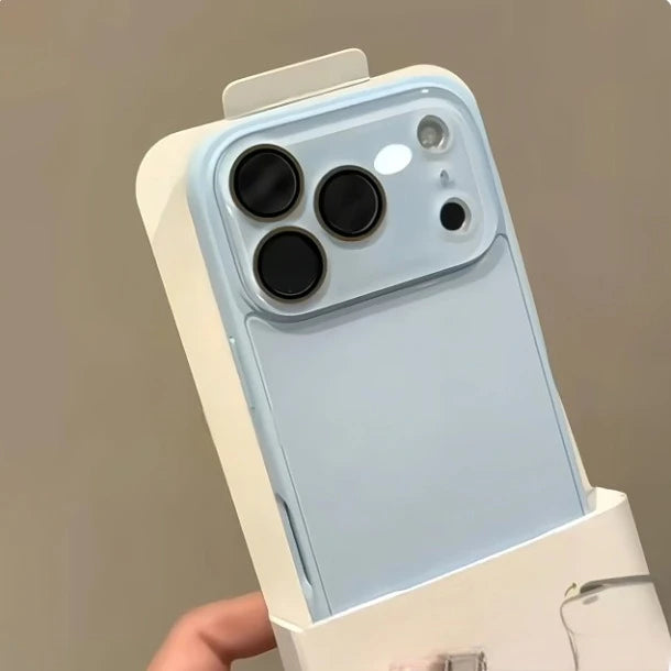 Luxury Candy Color Tempered Glass Camera