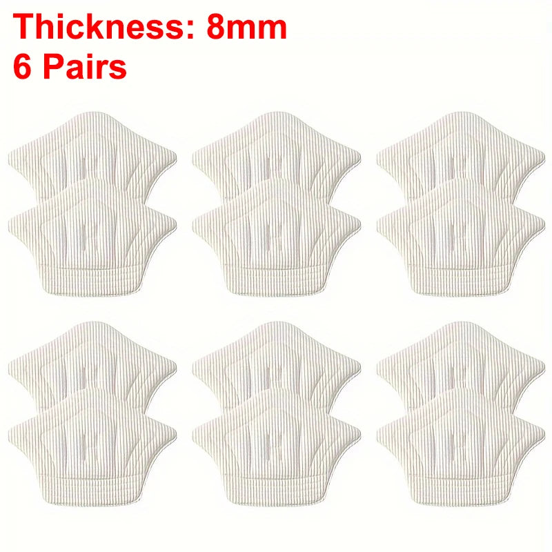 3 paires/6 paires Patch de semelles intérieures Talonnettes pour le sport