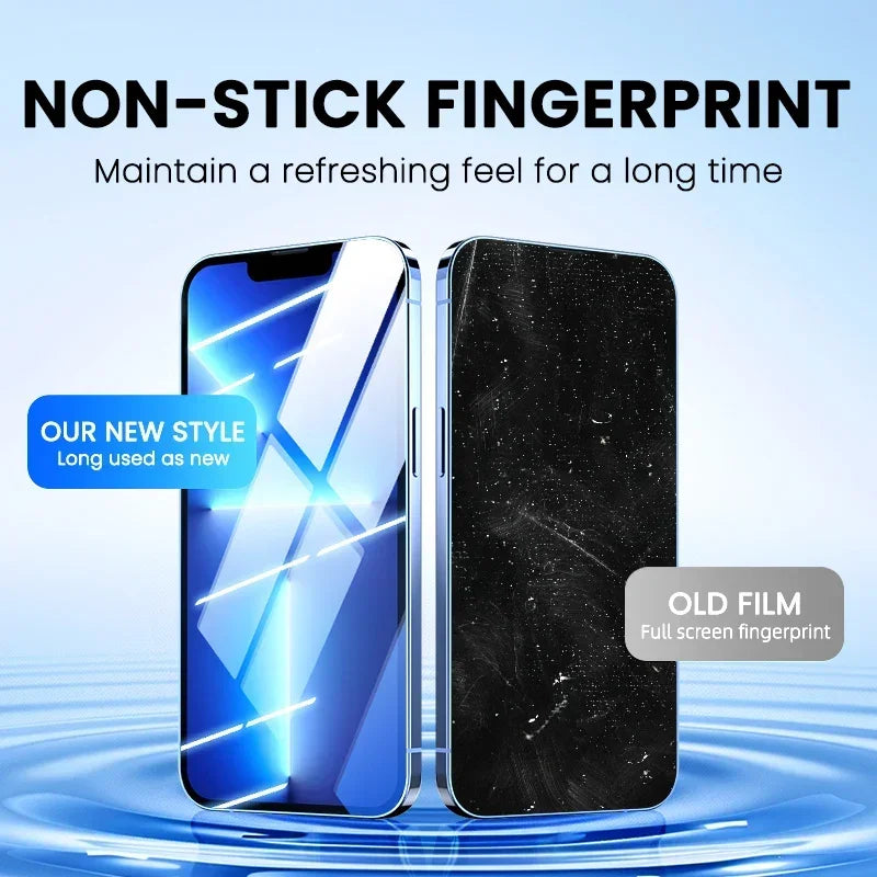 Protecteur d'écran pour iPhone 16 15 14 13 12 11 Pro