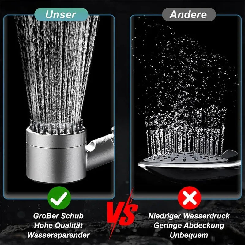Handheld Shower Head with ON/OFF Switch 3 Modes