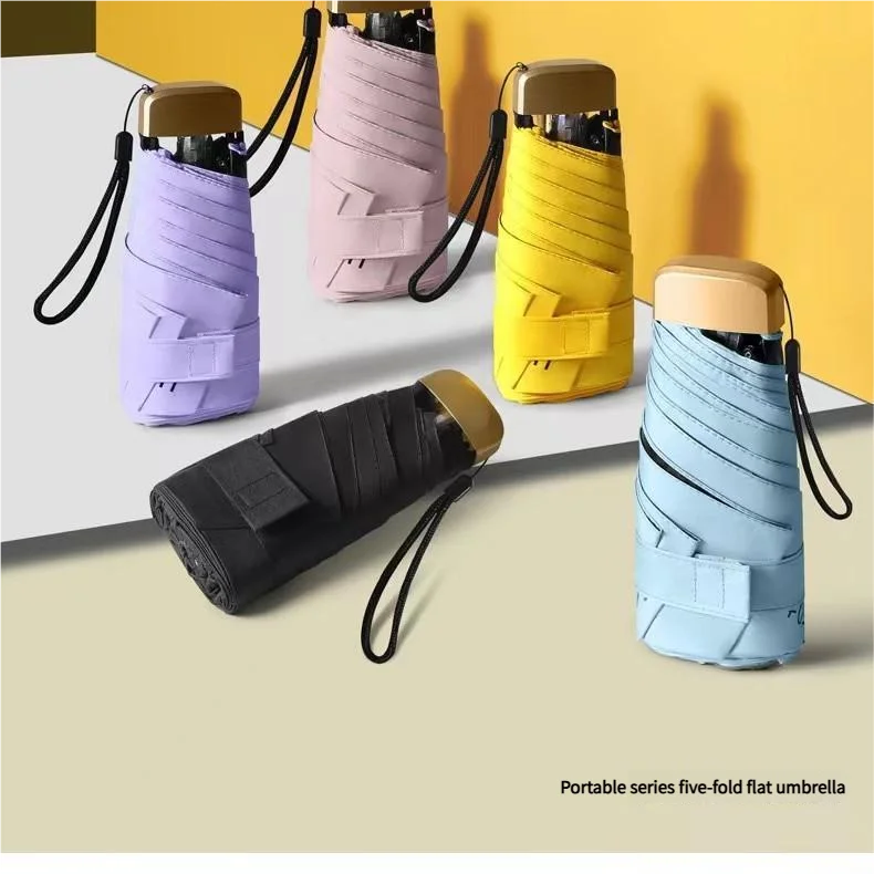 55% Off Mini Sun Umbrella Small Pocket Rain
