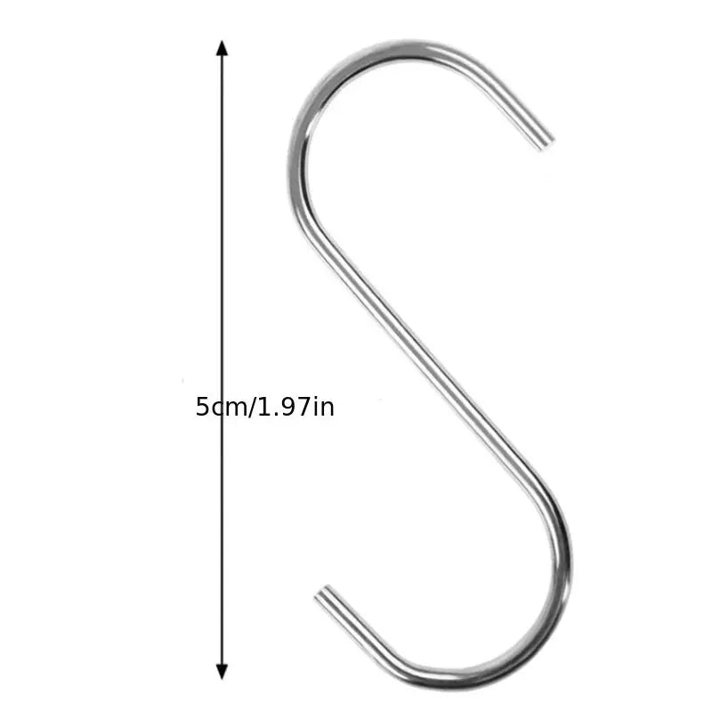 Stainless Steel S Shaped Hook Kitchen