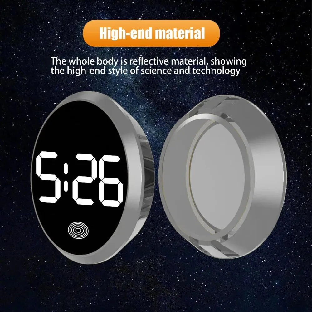 Fashionable Car LED Clock Touch - Control Dashboard