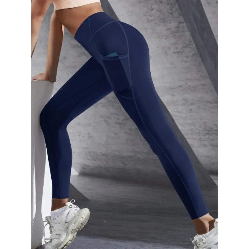 New High Waist Women's Leggings Stretch Yoga Pants