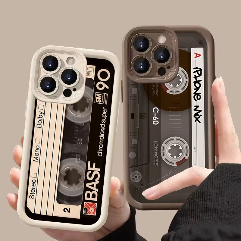 Lucky Tape Pattern Silicone Soft Phone Case