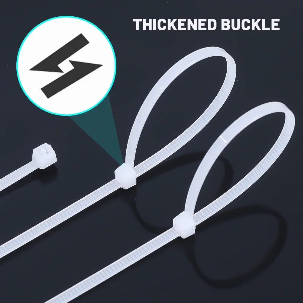 Nylon Cable Ties Self - Locking Cord