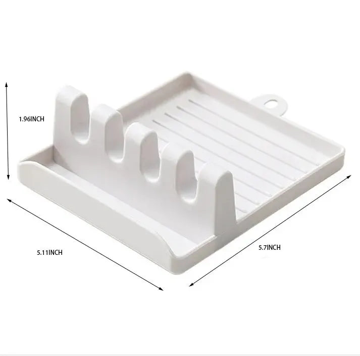 Kitchen Spatula & Pot Lid Rack Shelves