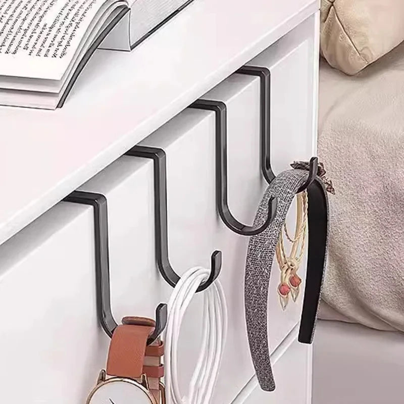 Punch Free S Shape Stainless Steel Door Hook