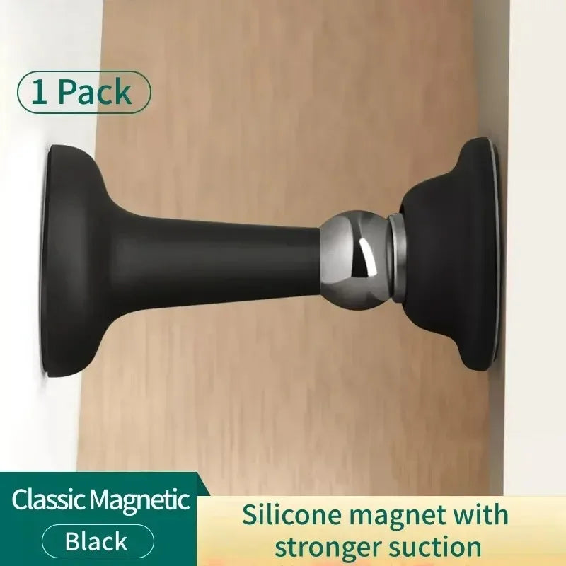 Butoir de porte sans perçage pour chambre à coucher, butée de porte fixe