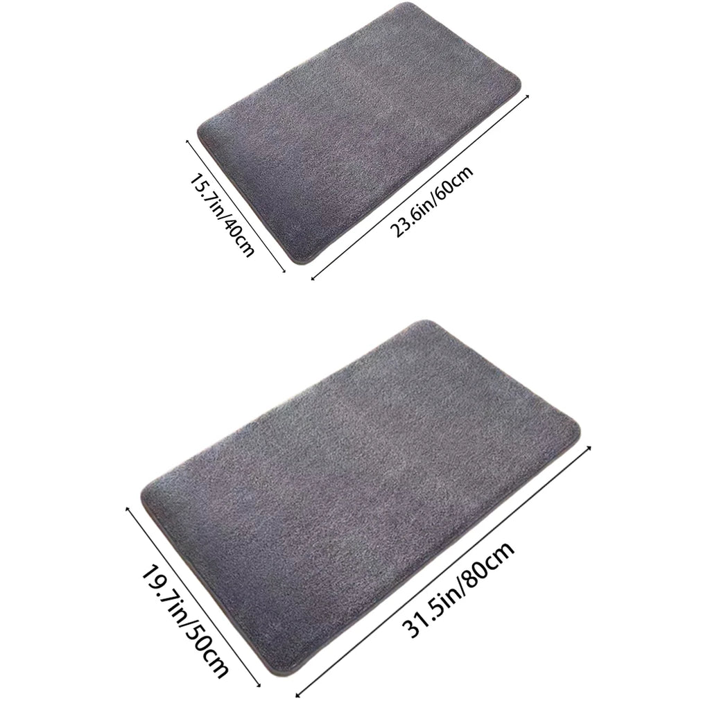 Super absorbent floor mat, super absorbent bath