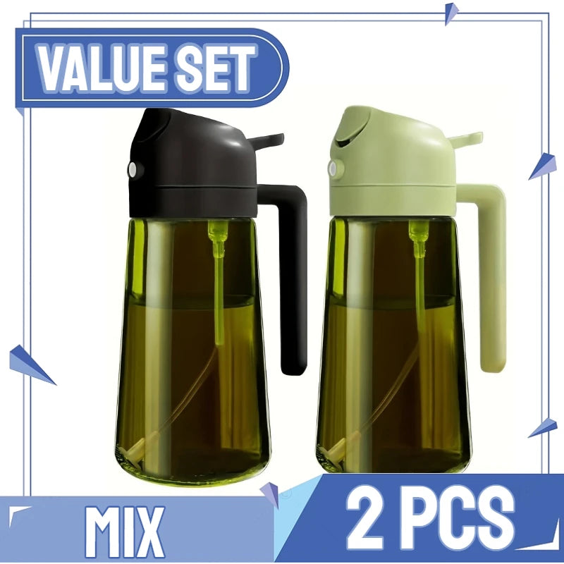 2in1 Kitchen Spray Oil Dispenser Oil Sprayer