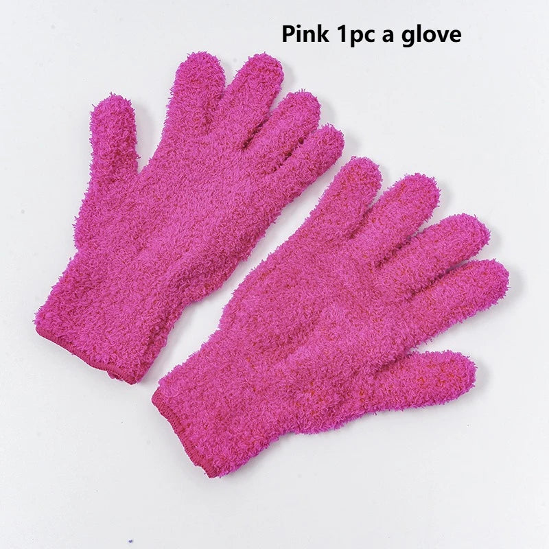 Microfiber Dusting Gloves Stretchable