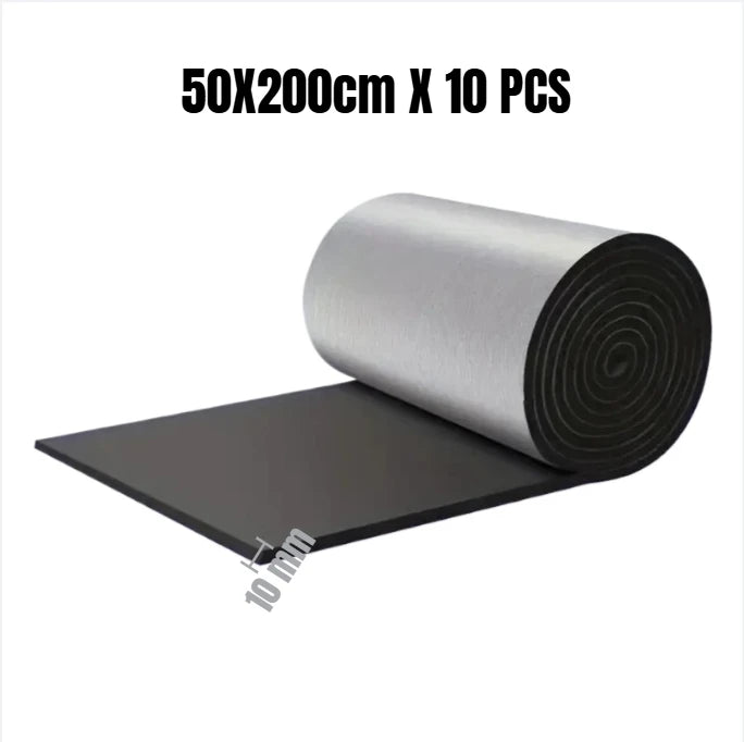 Tapis d'isolation thermique et phonique ignifuge 200x50cm