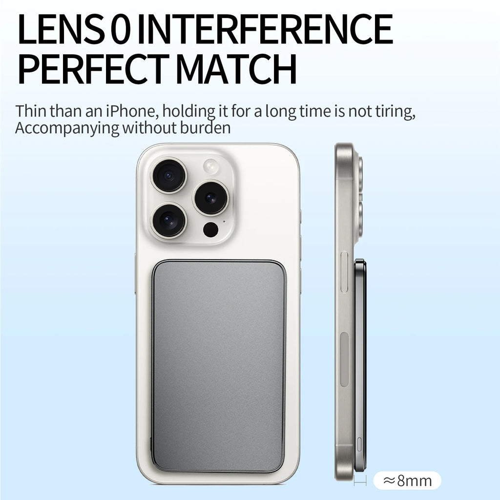 New Ultra thin Alloy Powerbank Magnetic Power