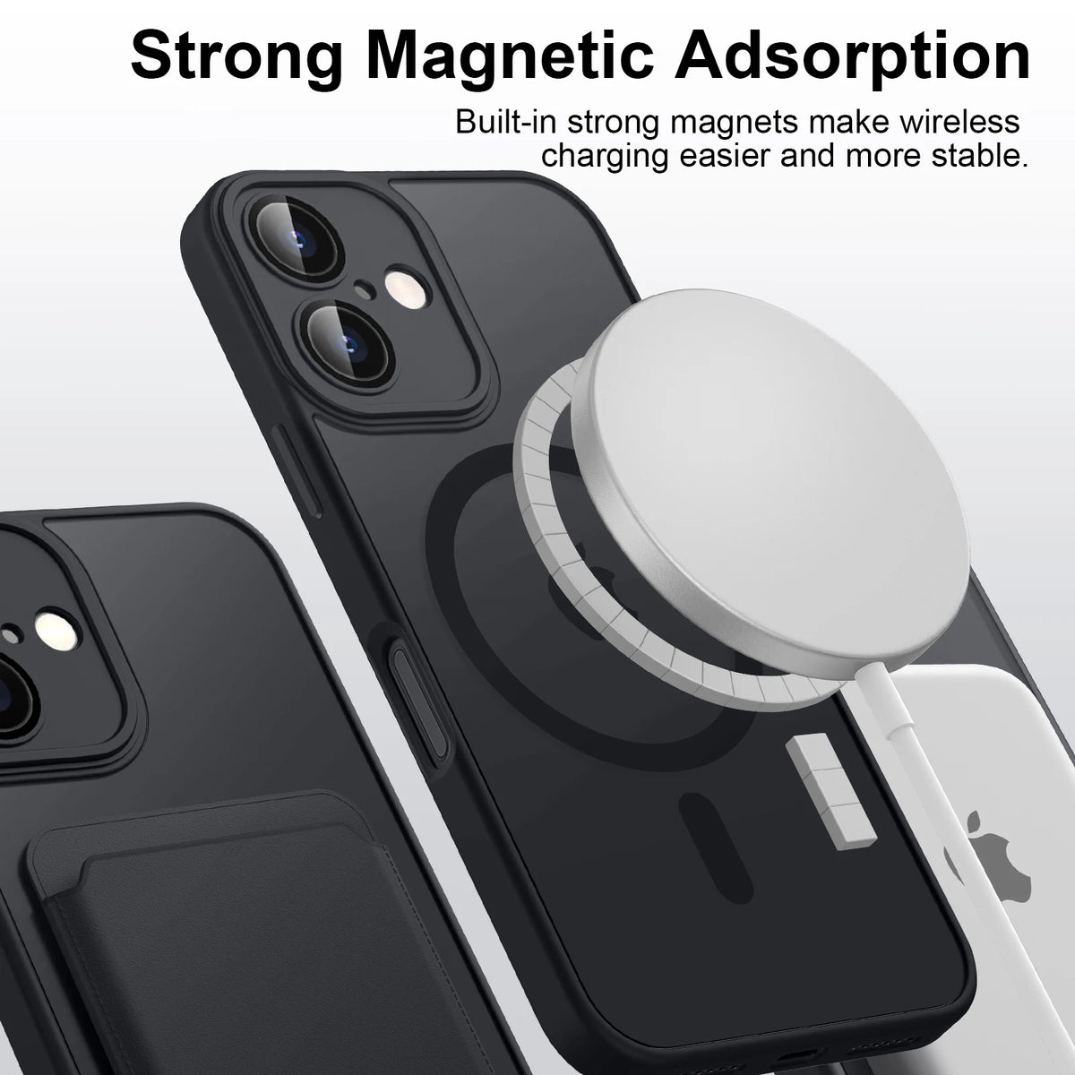 Coque de Luxe Magnétique Mate Translucide