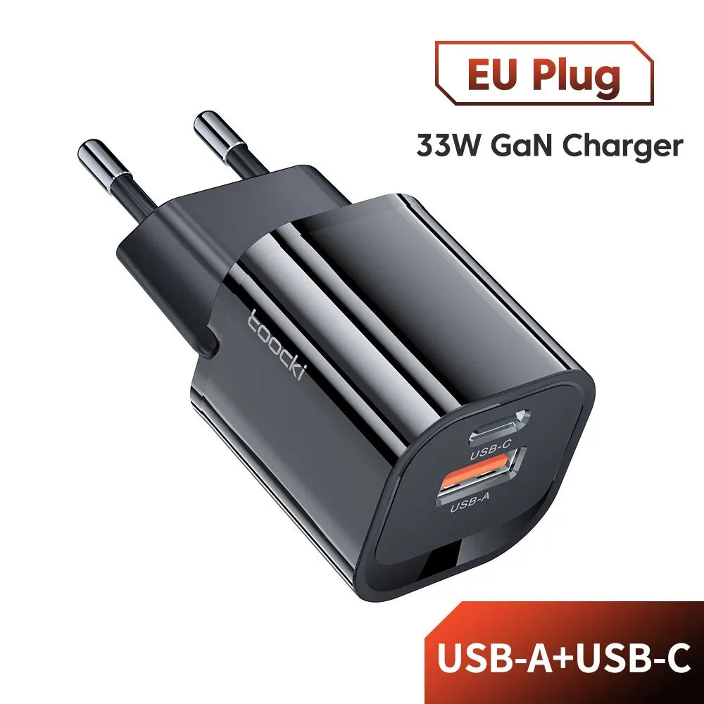 Toocki GaN USB Type C Charger Portable High Speed