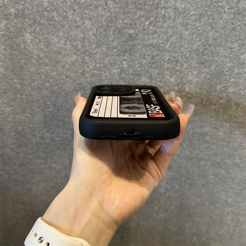 Lucky Tape Pattern Silicone Soft Phone Case
