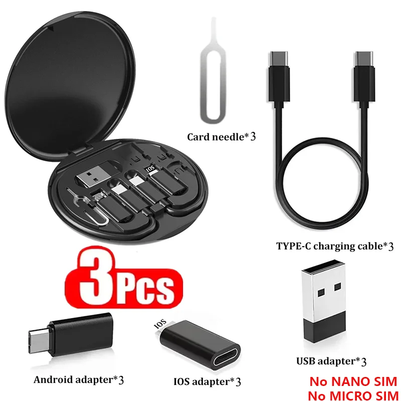 Multi USB Type C to C 60W Charging Adapter Cable