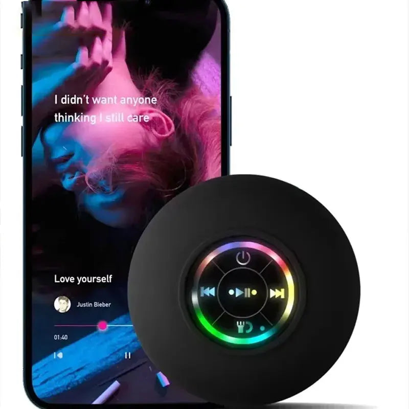 Mini Portable Bluetooth Audio IPX4 Waterproof Led