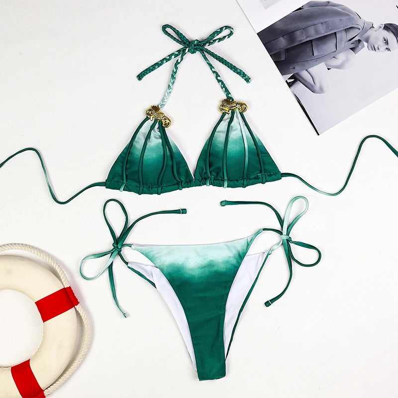 Micro Bikinis Sexy Women Swimsuit Push Up Bikini