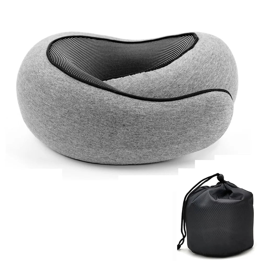 Travel Neck Pillow Memory Foam U - shaped Pillow
