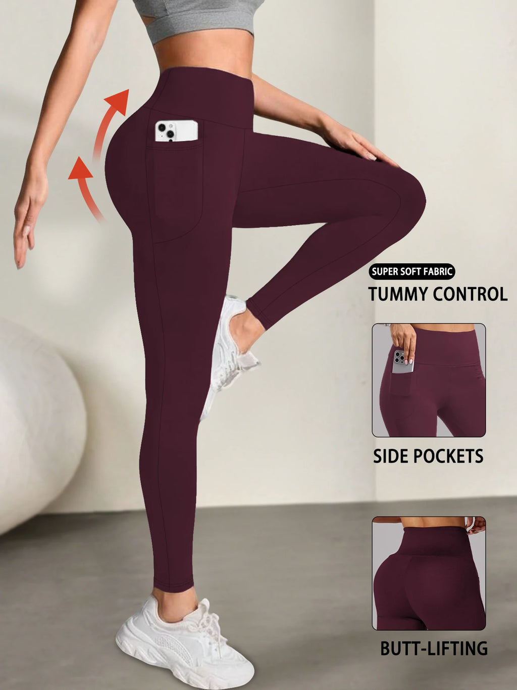 Women's Super Soft Leggings with Pockets