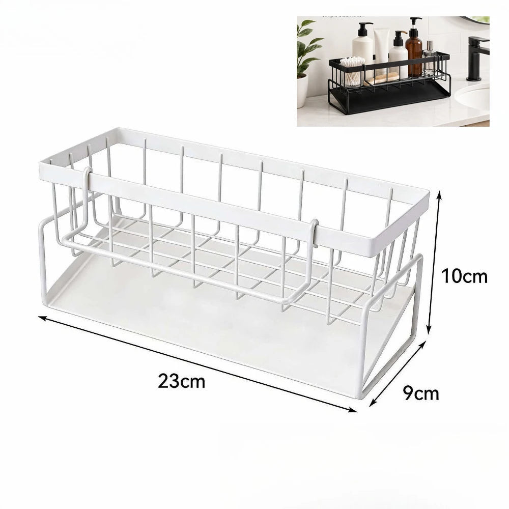 Kitchen Sink Drain Rack Sponge Storage Flexible