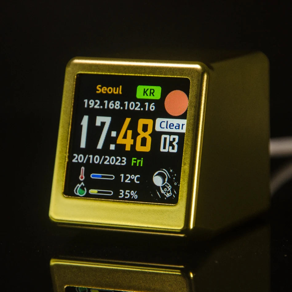 GeekMagic Super Cool Mini WiFi Desktop Weather