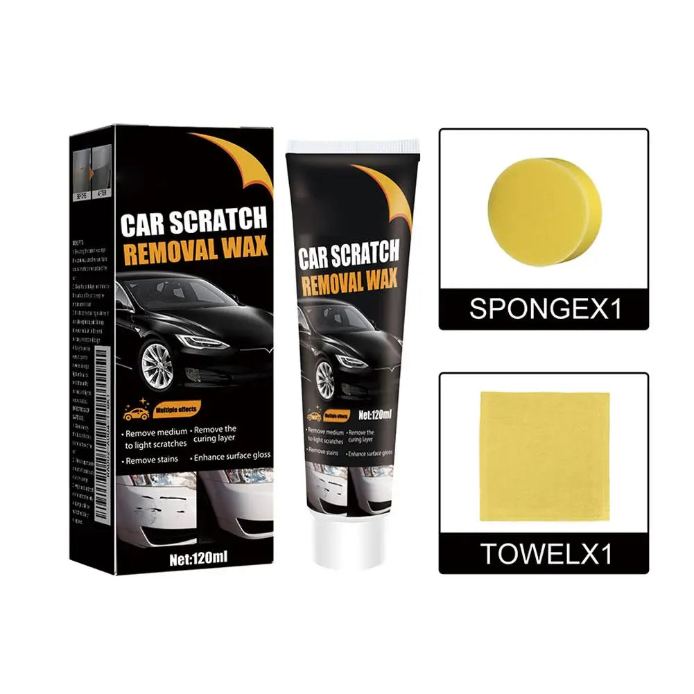 Car Scratch Removal Wax Kit,120ml Auto Paint