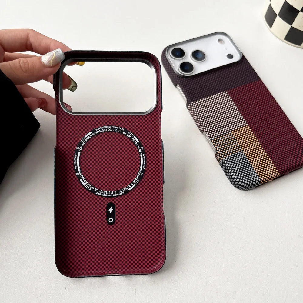 Thin Carbon Fiber For Magsafe Magnetic PC Phone