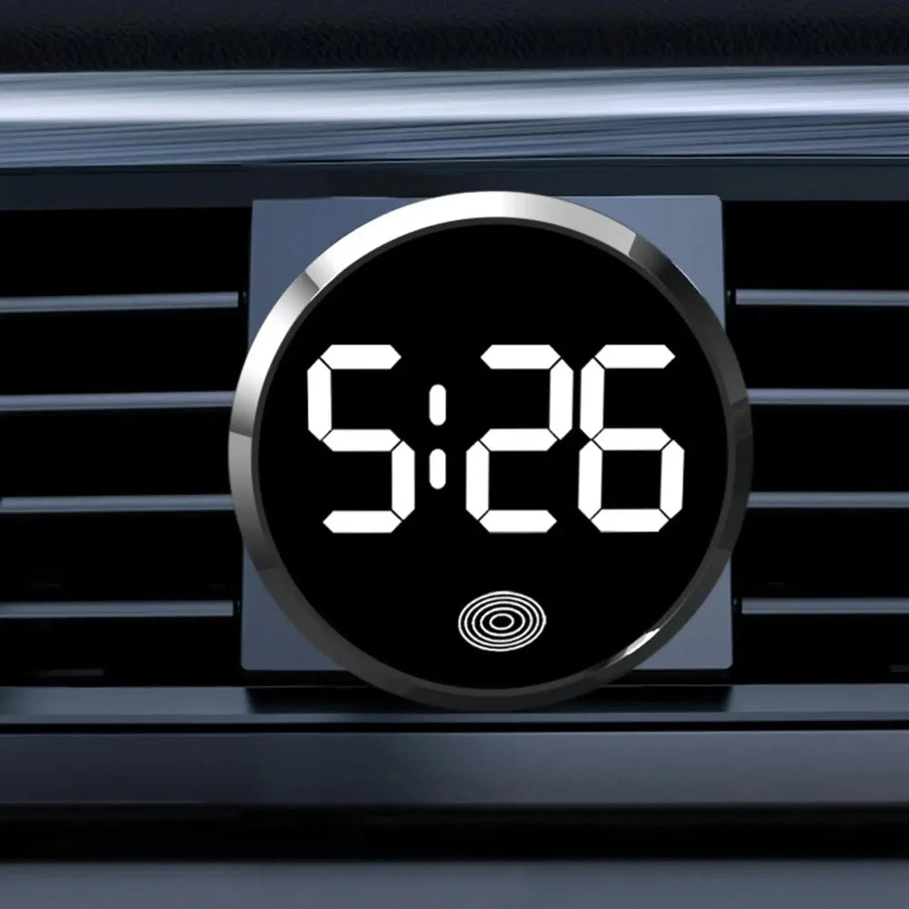 Fashionable Car LED Clock Touch - Control Dashboard