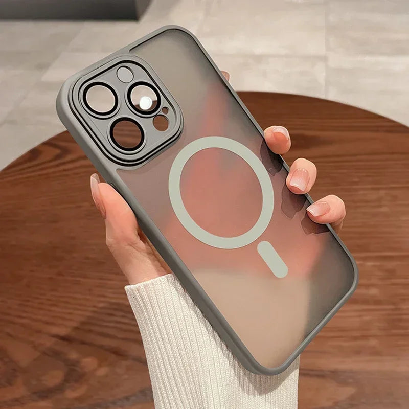 Magnetic Luxury Lens Protector Matte Translucent