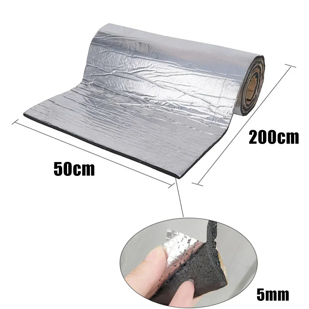 Tapis d'isolation thermique et phonique ignifuge 200x50cm