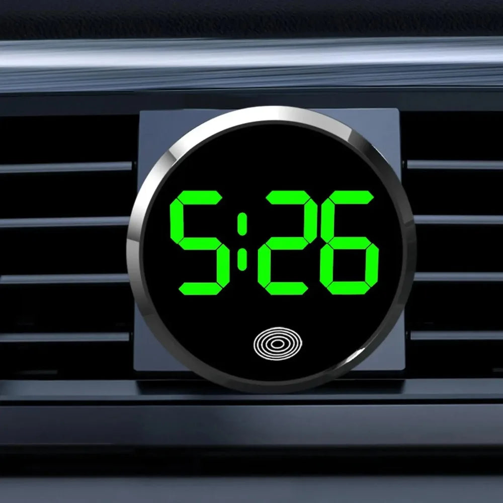 Fashionable Car LED Clock Touch - Control Dashboard