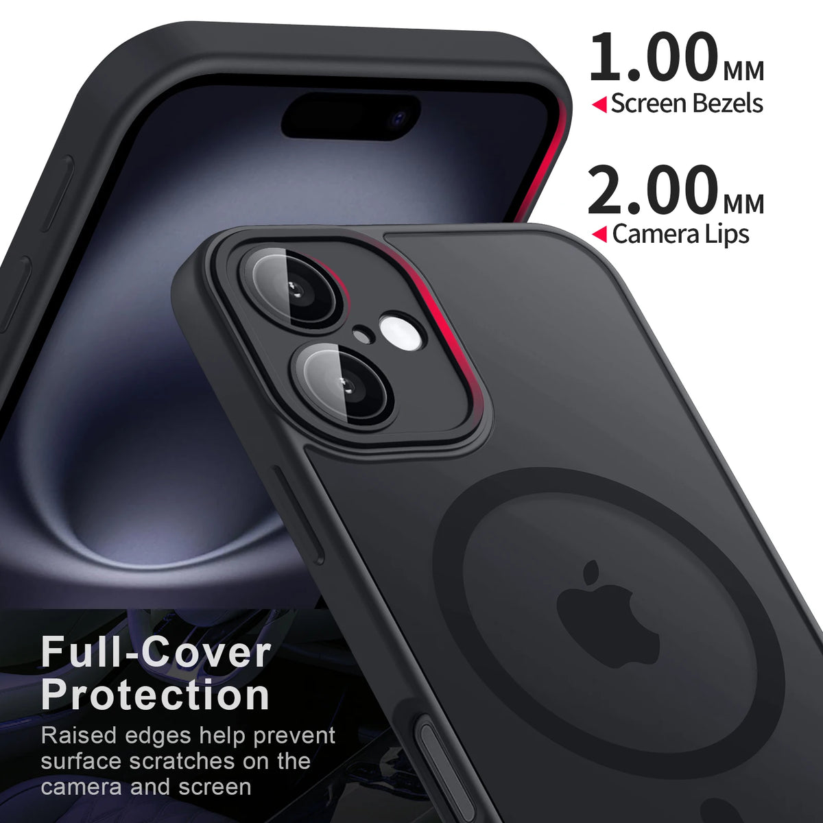 Coque de Luxe Magnétique Mate Translucide