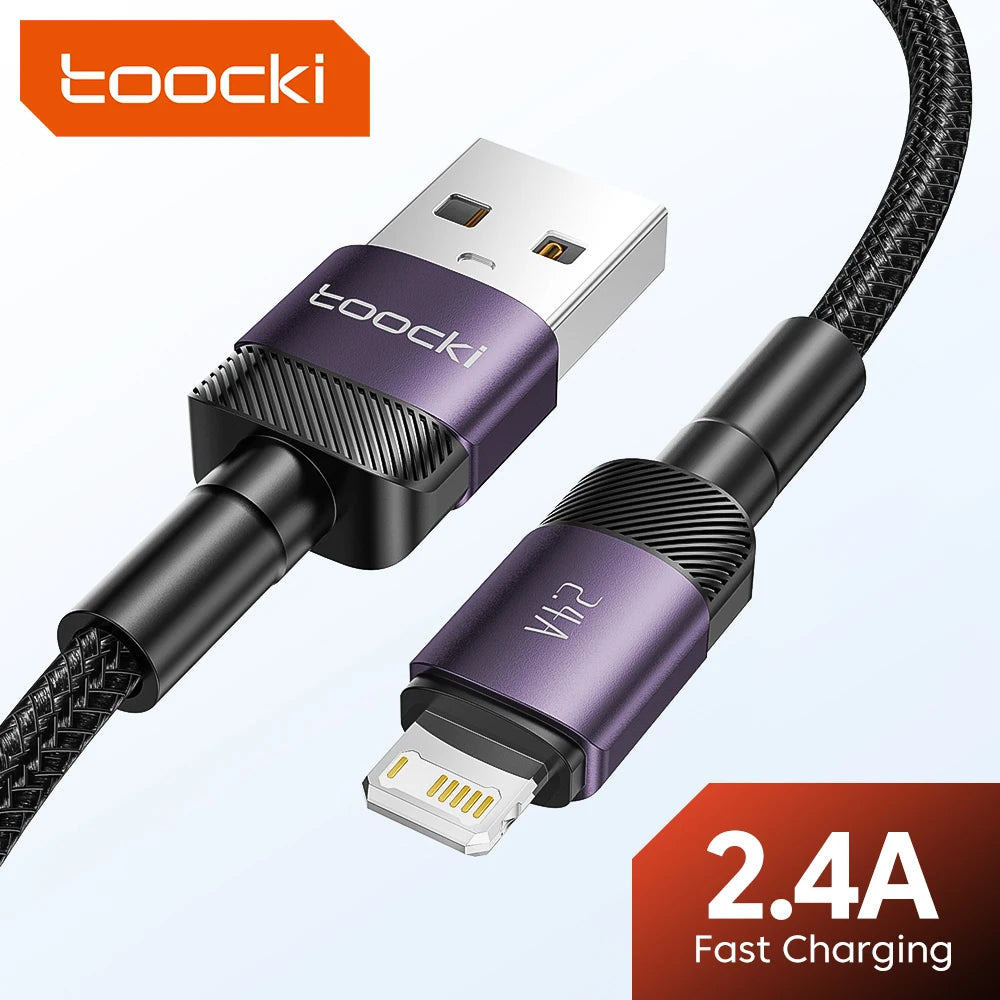 Toocki USB Cable For iPhone 14 13 12 Pro Max X XS