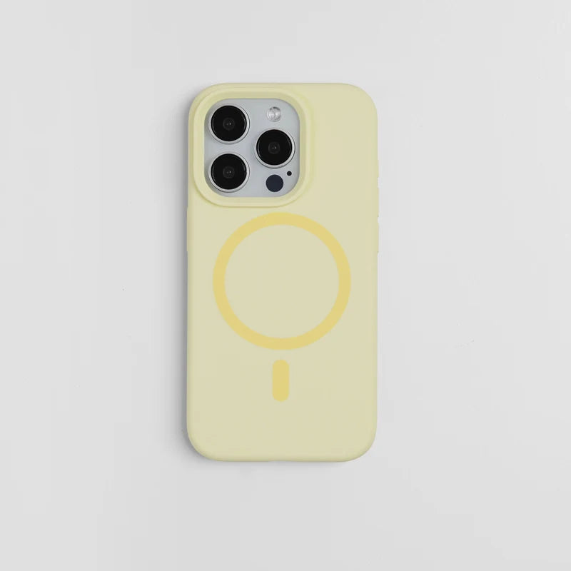 Magnetic Solid Color Liquid Silicone for MagSafe