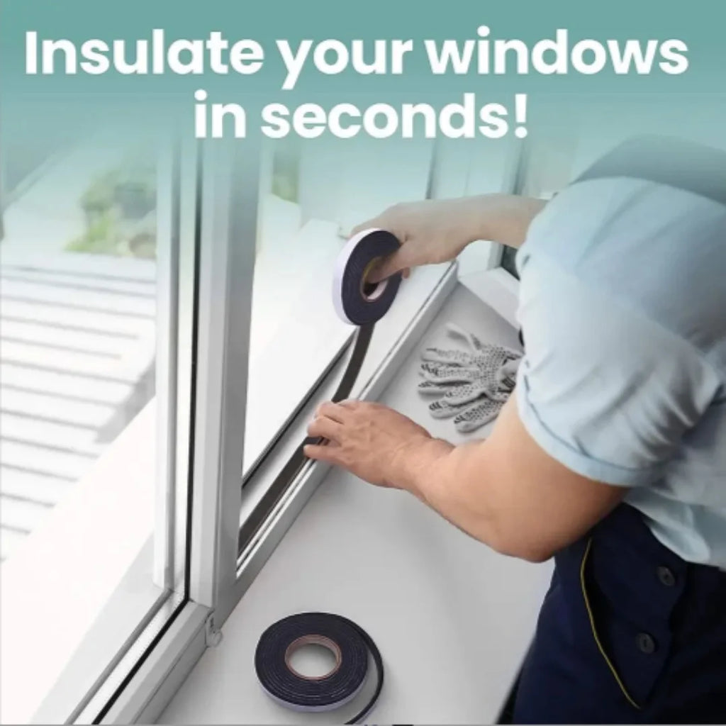 4m Foam Window Sealing Strips Windproof