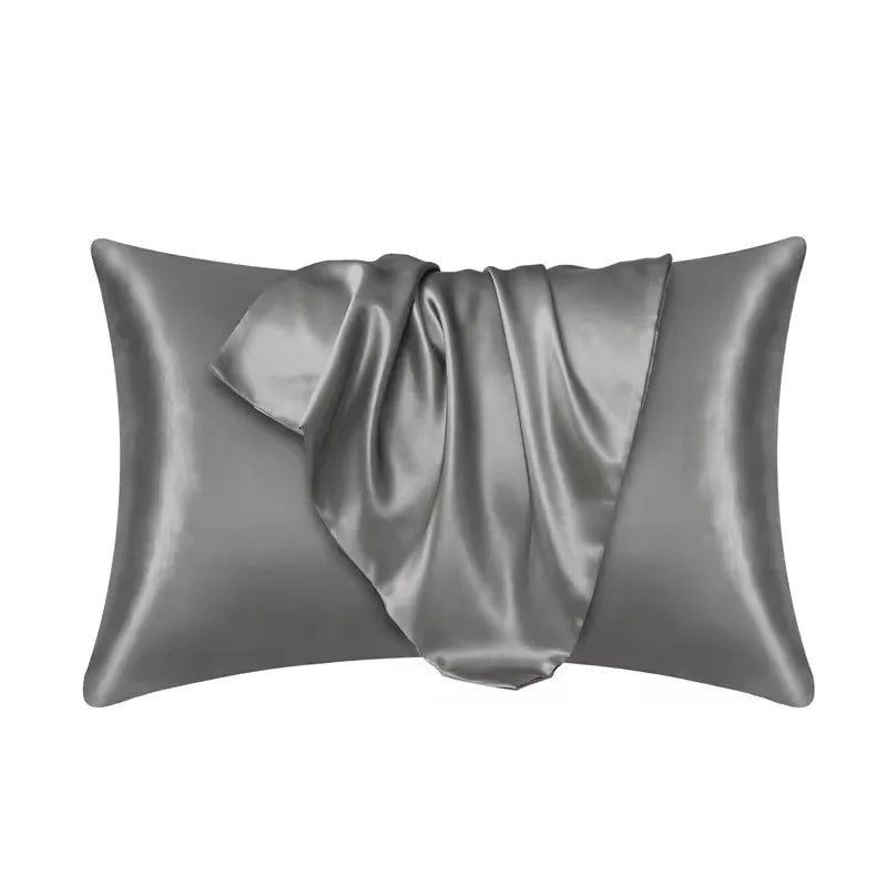 Pillowcase Silk Pillow Cover Silky Satin Hair