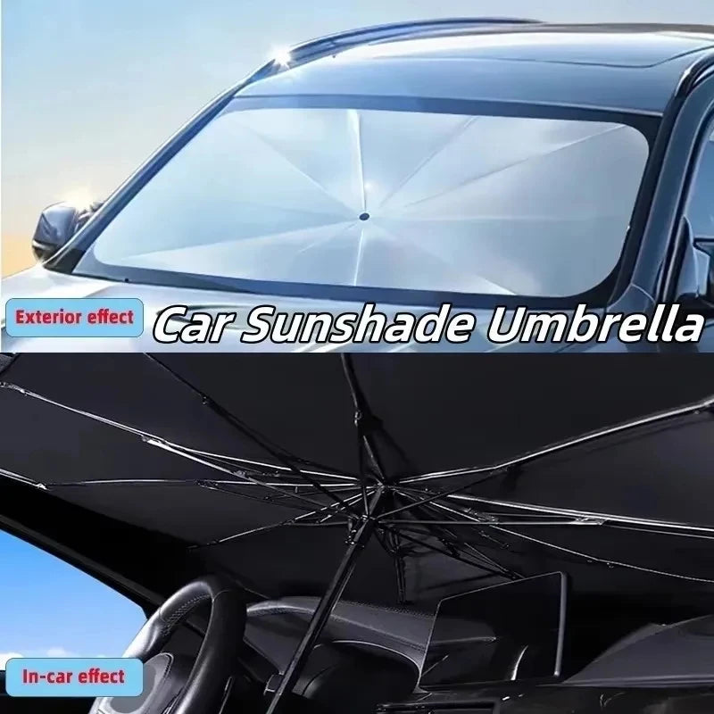 Car Front Windshield Sunshade Umbrella Summer Sun