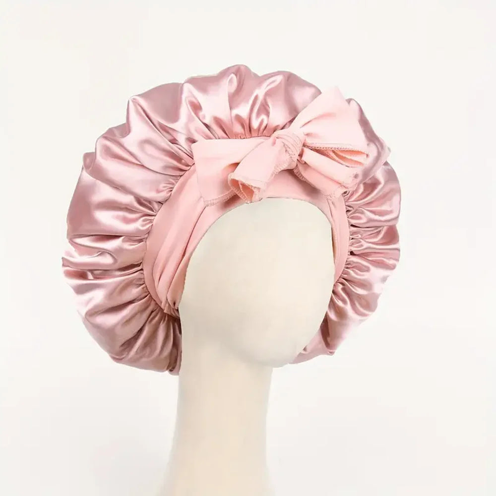 Satin Bonnet Silk Bonnet Adjustable Bonne