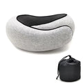 Oreiller de voyage cervical en mousse à mémoire de forme en U